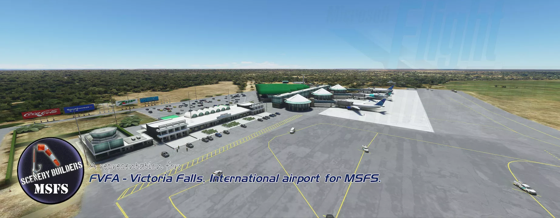 FSXcenery – FVFA Victoria Falls Airport V1.0.0 | Simmods - Simmods