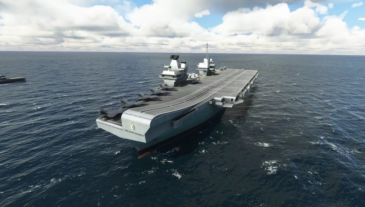 Фото Miltech Simulations – UK Carrier Strike Group v1.0.2 - скачать