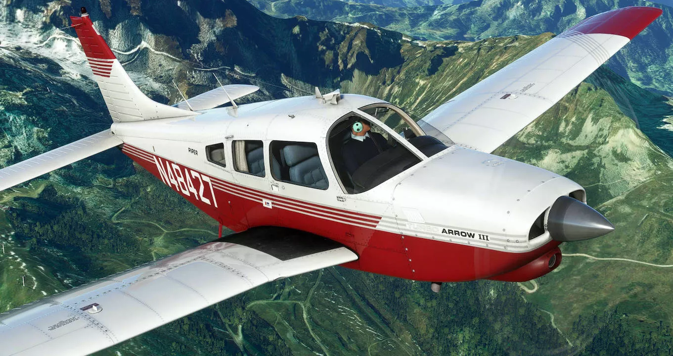Фото Just Flight – Piper PA–28R Turbo Arrow III/IV v0.5.6 - скачать