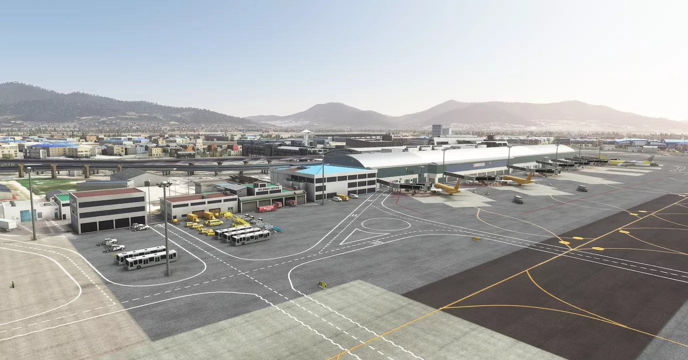 Фото SamScene3D – RKPK Gimhae International Airport v1.3.0 - скачать