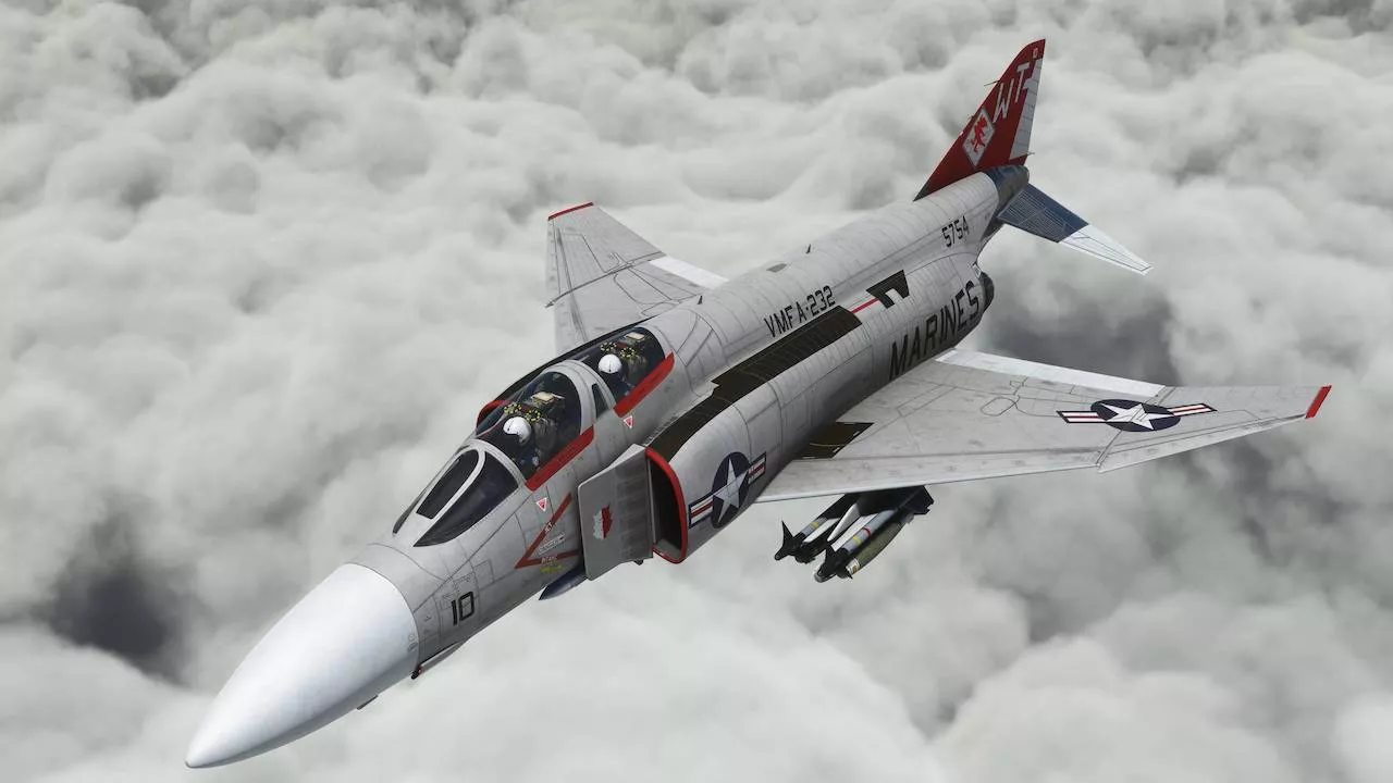 Фото DC Designs – F–4E, F–4J & FGR2 Phantom v0.1.1 - скачать