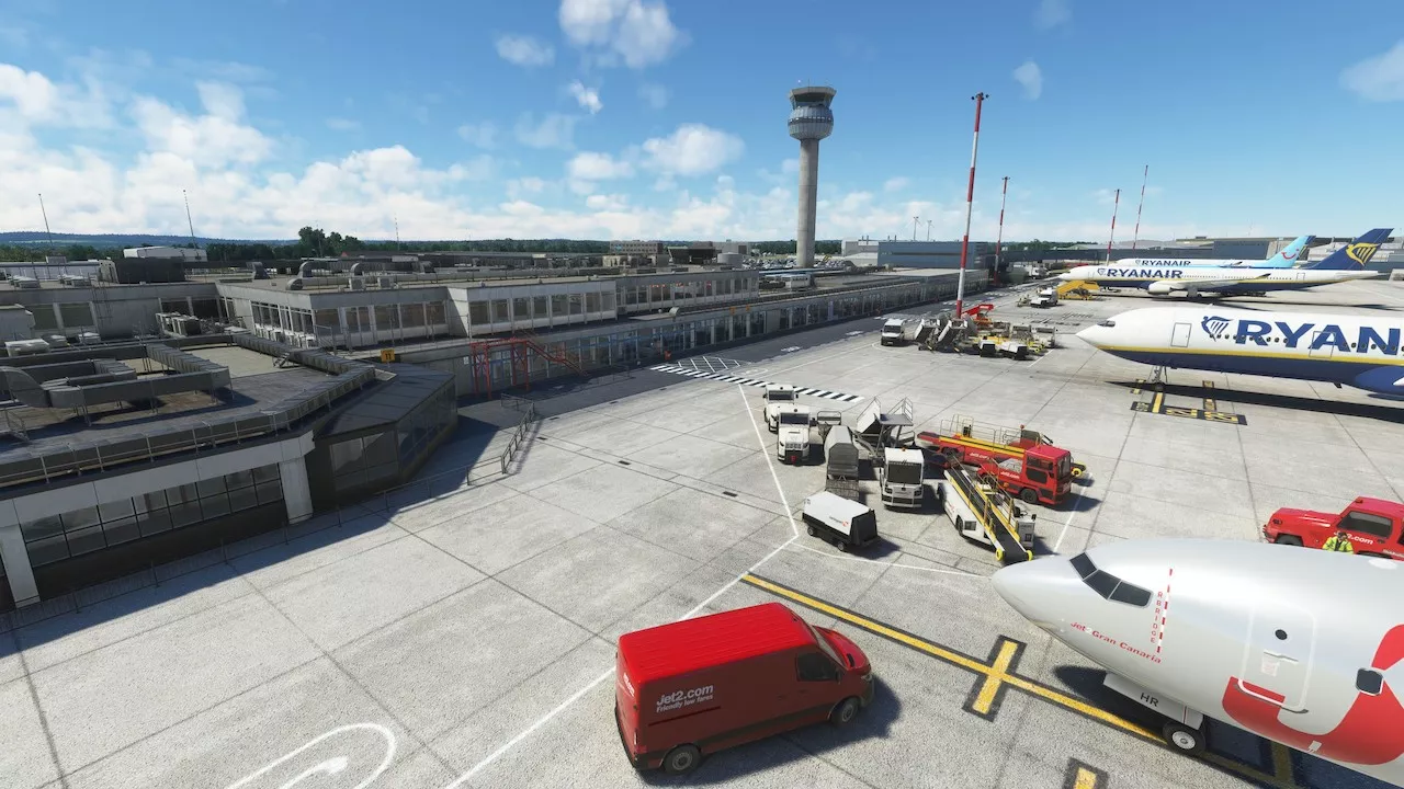 Фото PYREEGUE Dev Co. – EGNX East Midlands Airport v1.0.26 - скачать