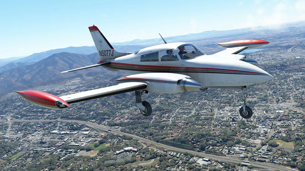 Фото Blackbird Simulations – Cessna 310R v1.9.6 - скачать