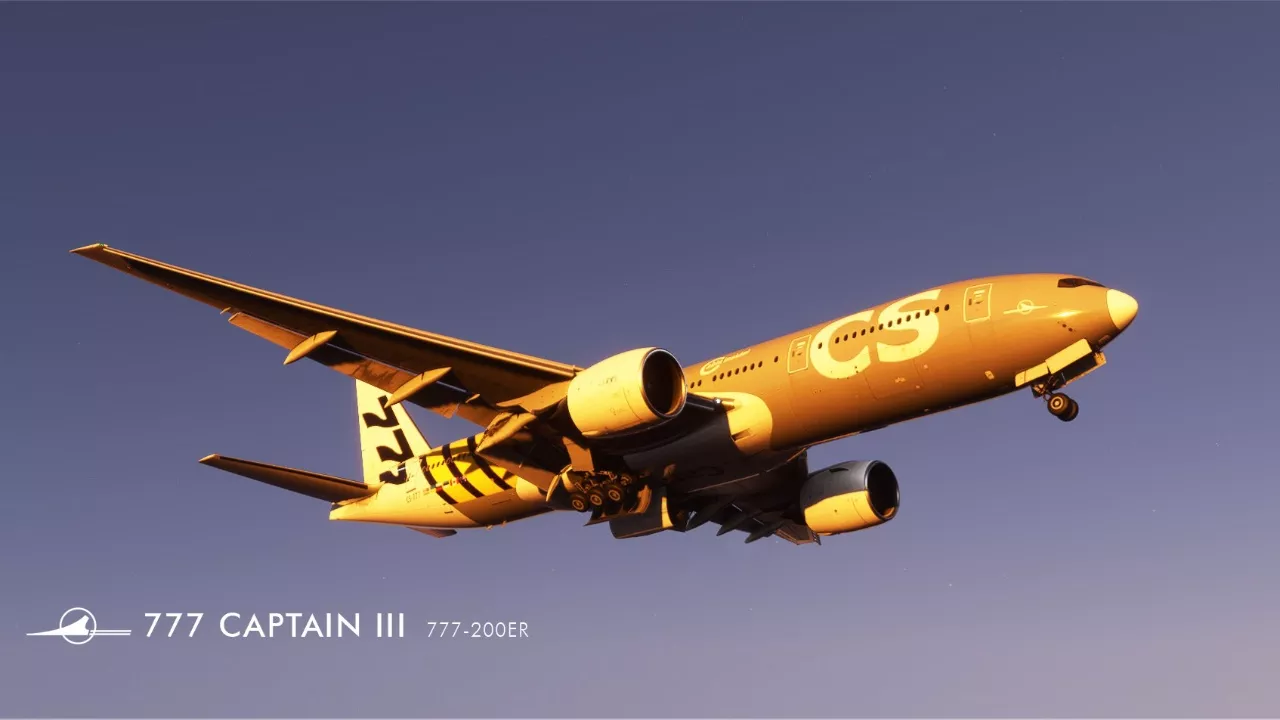 Фото Captain Sim – Boeing 777–200ER GE v1.3.2 (Updated Liveries) - скачать