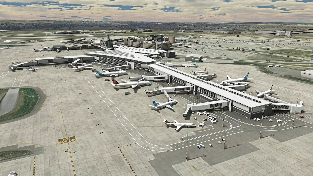 Фото FSimStudios – CYYC Calgary International Airport v1.0.2 - скачать