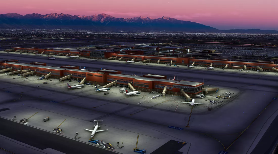Фото PacSim – KSLC Salt Lake City International Airport v1.0.0 - скачать