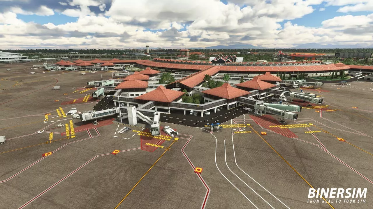 Фото Binersim – WIII Soekarno–Hatta International Airport v1.0.0 - скачать