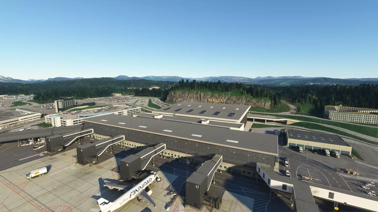 Фото Salvuz – ENBR Bergen Flesland Airport v1.0.6 - скачать