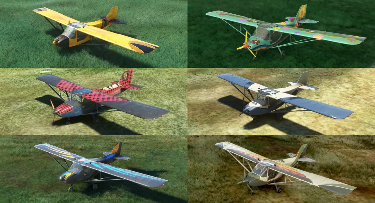 Фото 61tree Studio – Rans S6S Fictional Liveries Pack v2.5.0 - скачать