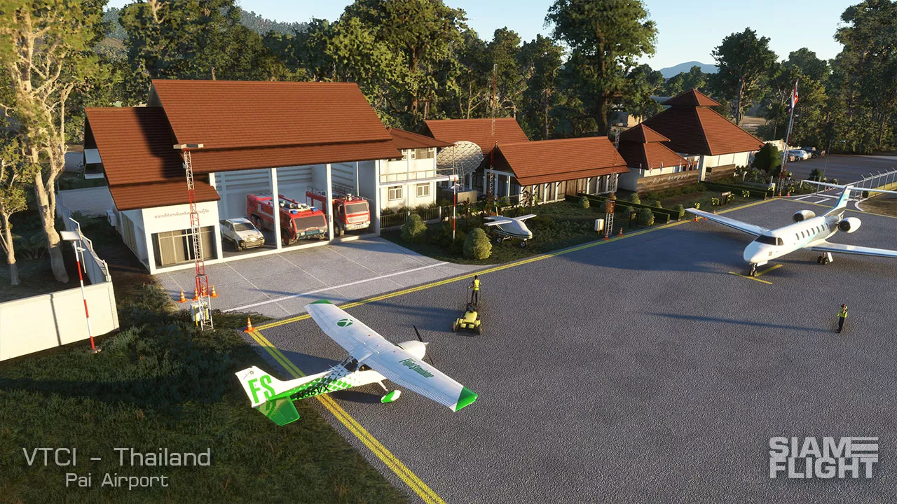 Фото SiamFlight – VTCI Pai / Mae Hong Son Airport v1.0.1 - скачать