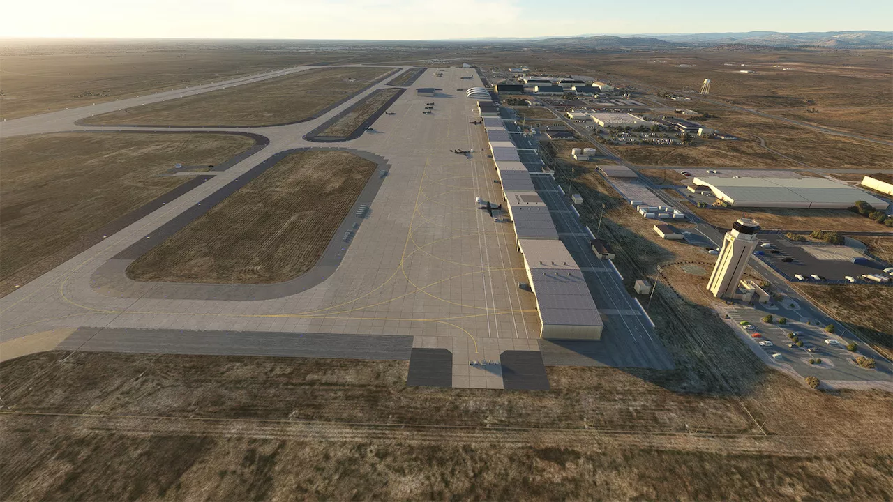 Фото Blackbird Simulations – KBAB Beale Air Force Base / AFB Airport v1.0.4 - скачать