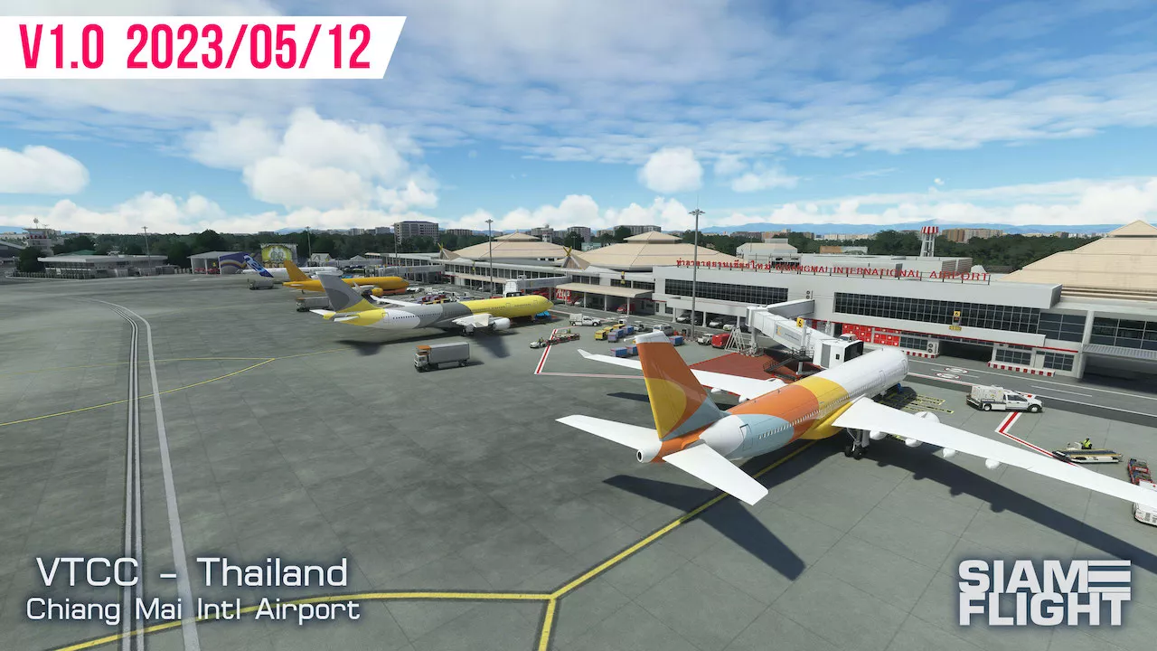 Фото SiamFlight – VTCC Chiang Mai International Airport v1.0.2 - скачать