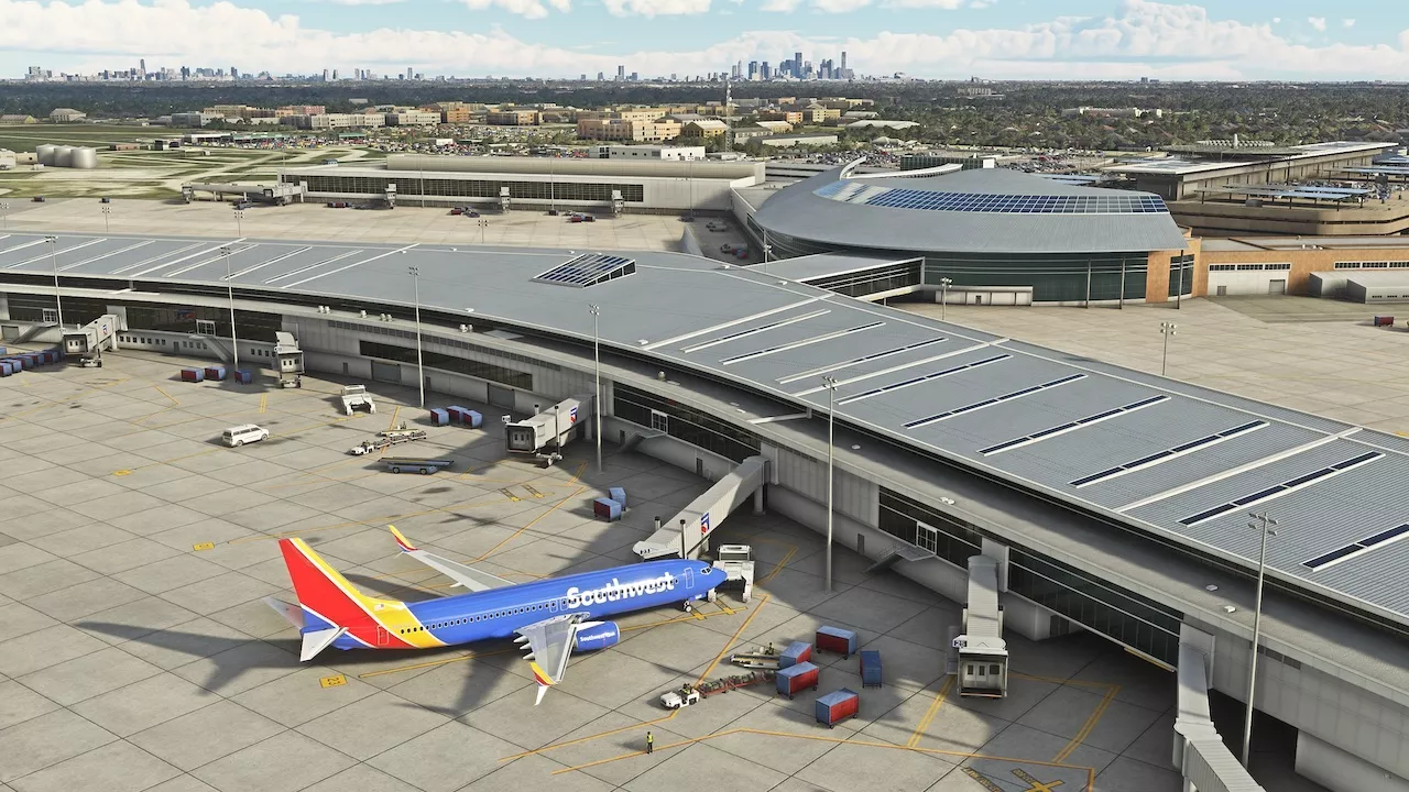 Фото Texan Simulations – KHOU Houston William P. Hobby Airport v1.1.0 - скачать