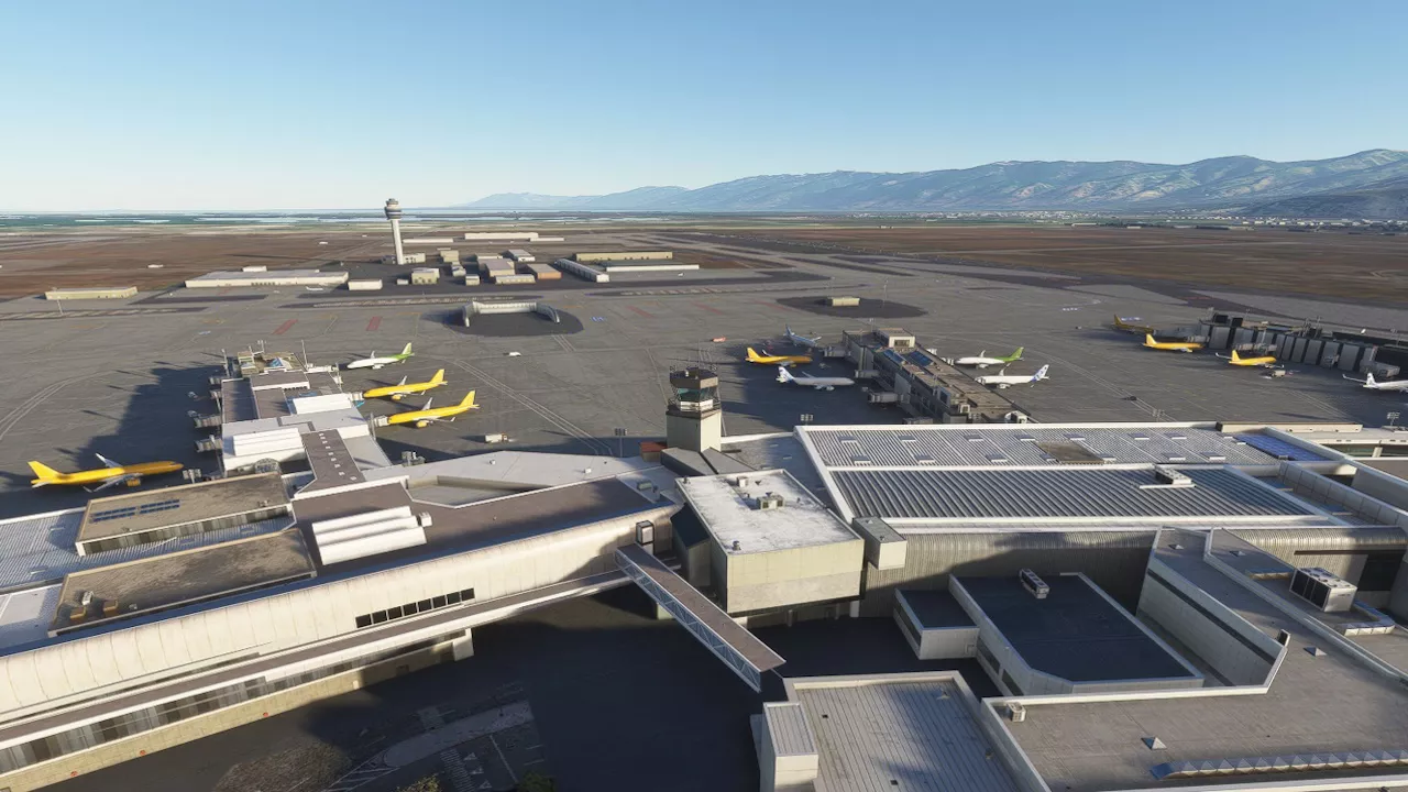 Фото Bredok3d – KSLC Salt Lake City International Airport v0.1.2 - скачать