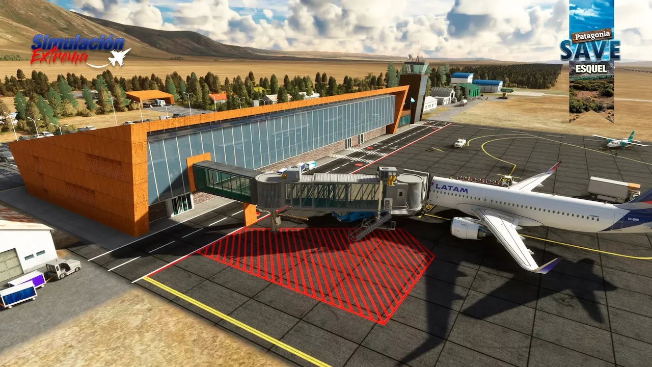 Фото Simulacion Extrema – SAVE Esquel Airport v1.0.0 - скачать