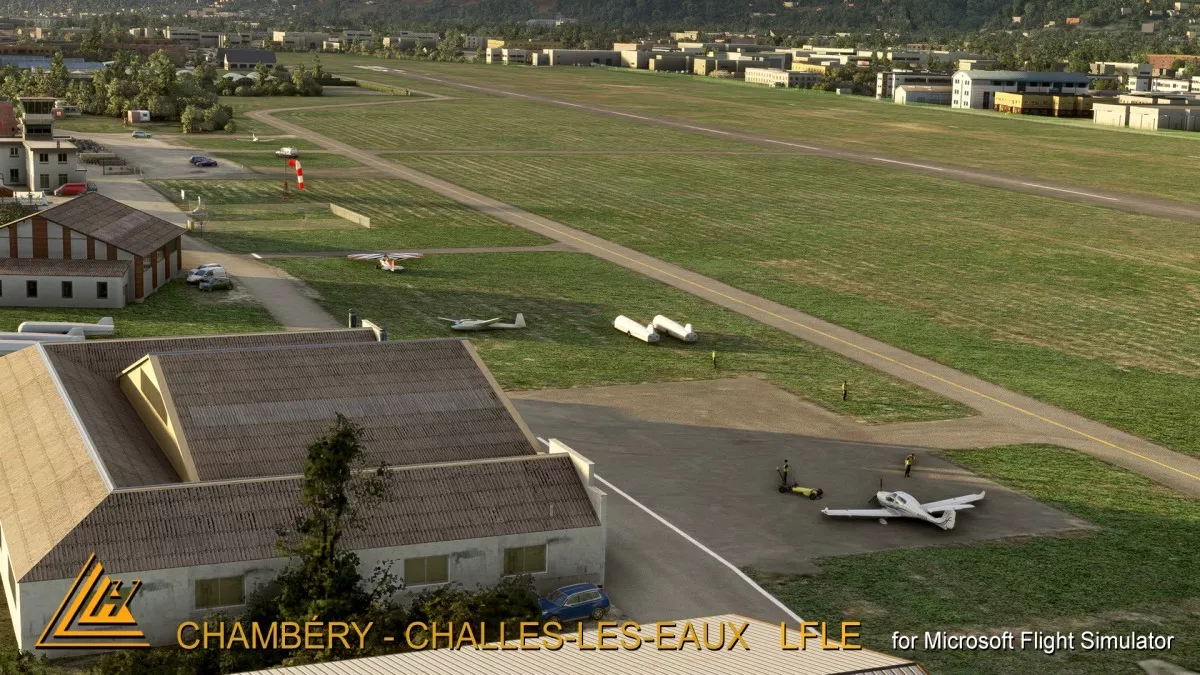 Фото LLH Creations – LFLE Chambery Challes–les–Eaux Airport v1.0.0 - скачать