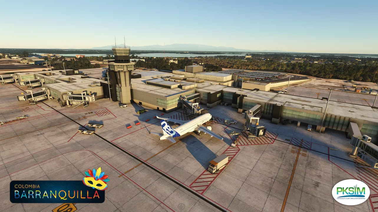 Фото PKSIM – SKBQ Ernesto Cortissoz International Airport / Barranquilla v1.0.4 - скачать