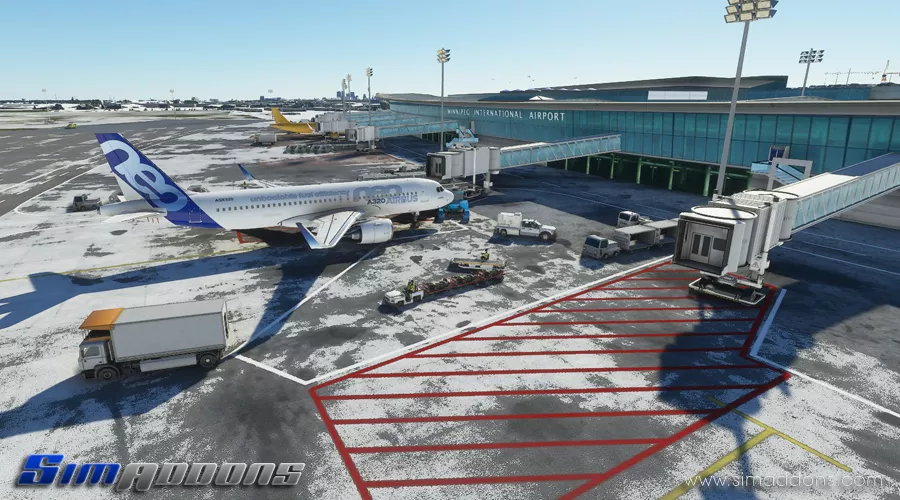 Фото Simaddons – CYWG Winnipeg James Armstrong Richardson International Airport v9.5.5 - скачать