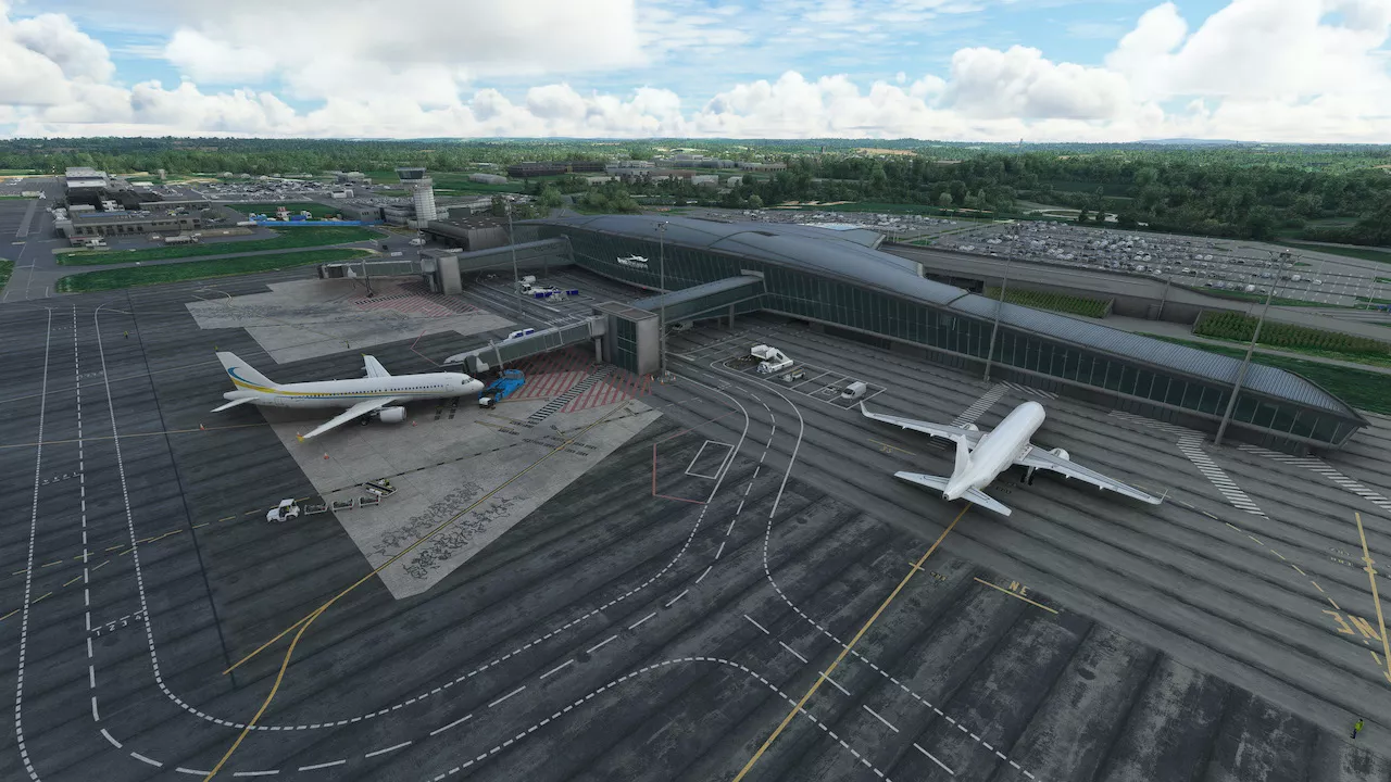 Фото 3DVirtualSim – LFRB Brest Bretagne Airport v1.0.1 - скачать