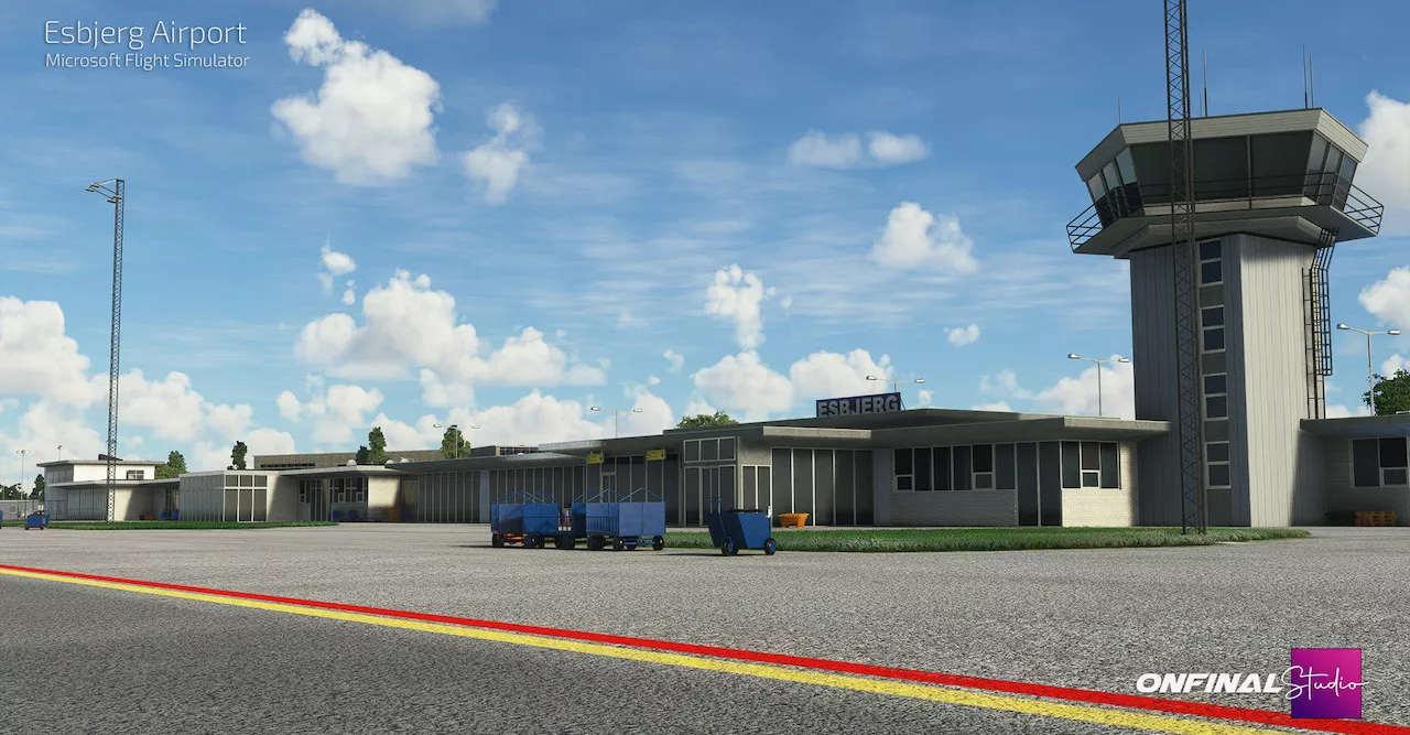 Фото Onfinal Studio – EKEB Esbjerg Airport v2.0.0 - скачать