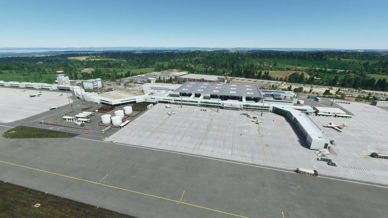 Фото UK2000 Scenery – EGGD Bristol Airport v1.3.3 - скачать