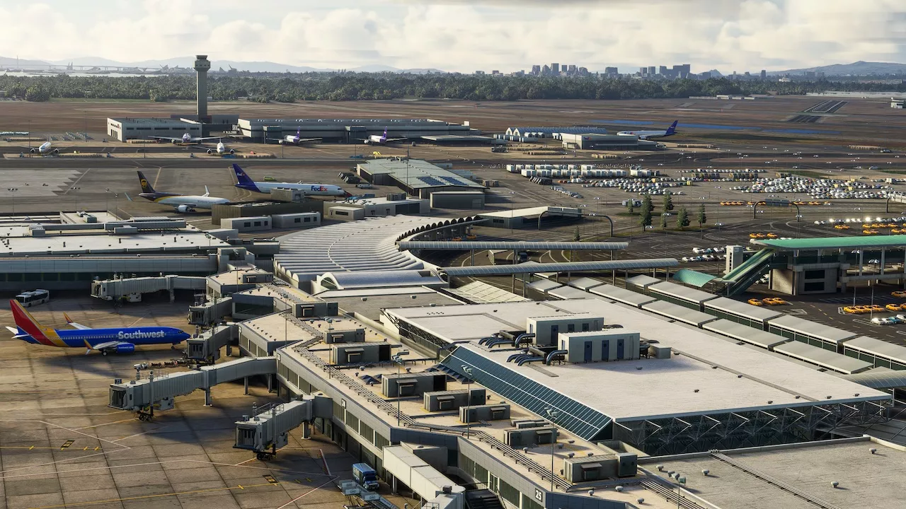 Фото BMWorld and AmSim – KOAK Oakland International Airport v1.1.0 - скачать