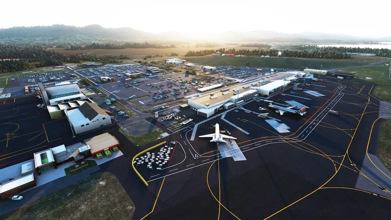 Фото NZA Simulations – YMHB Hobart Airport v1.3.1 - скачать