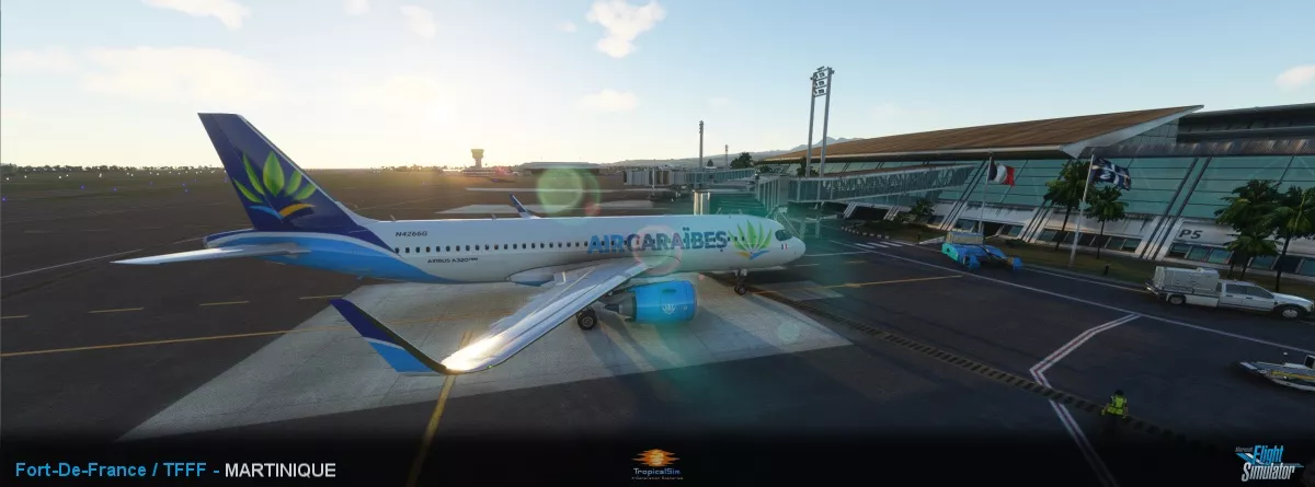 Фото TropicalSim – TFFF Martinique Aime Cesaire International Airport v1.2.0 - скачать