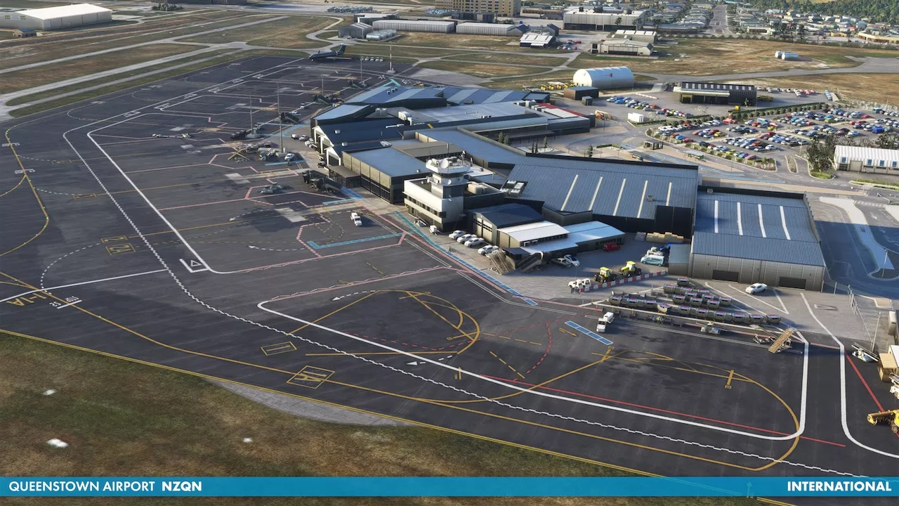 Фото iniBuilds – NZQN Queenstown Airport v1.0.3 - скачать