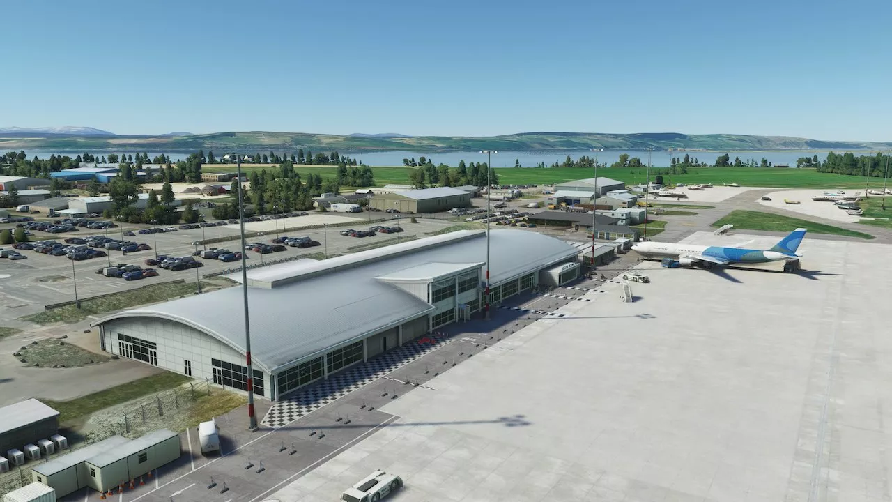 Фото UK2000 Scenery – EGPE Inverness Airport v1.2.0 - скачать
