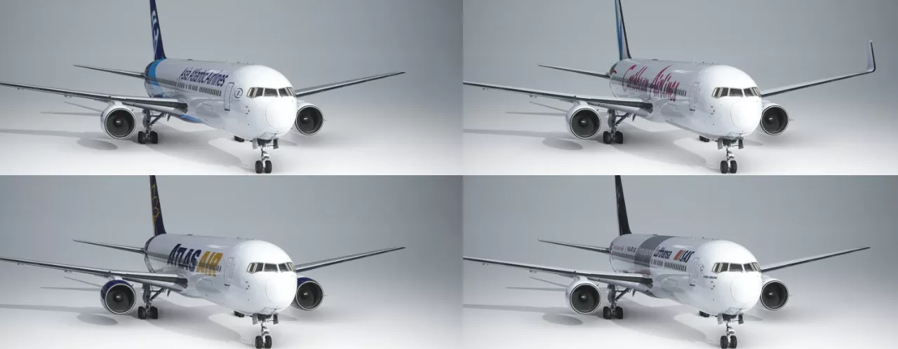 Фото Captain Sim – Boeing 767–300ER PW 4D Livery Pack 6 v1.0.0 - скачать