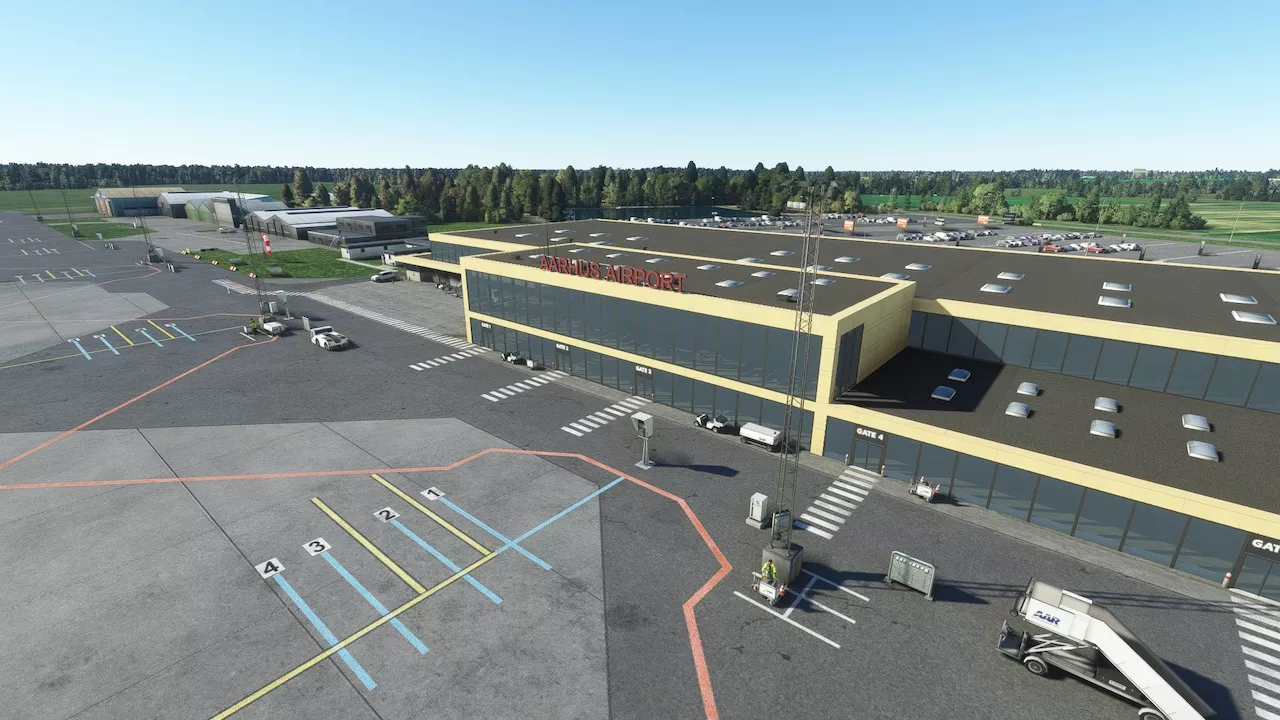 Фото SimNord – EKAH Aarhus Airport v1.0.0 - скачать