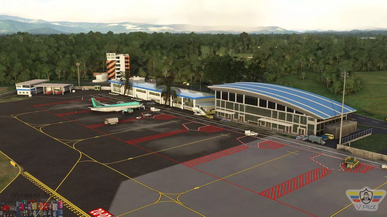 Фото V Pilot Designs – SKAR El Eden International Airport v1.4.0 - скачать