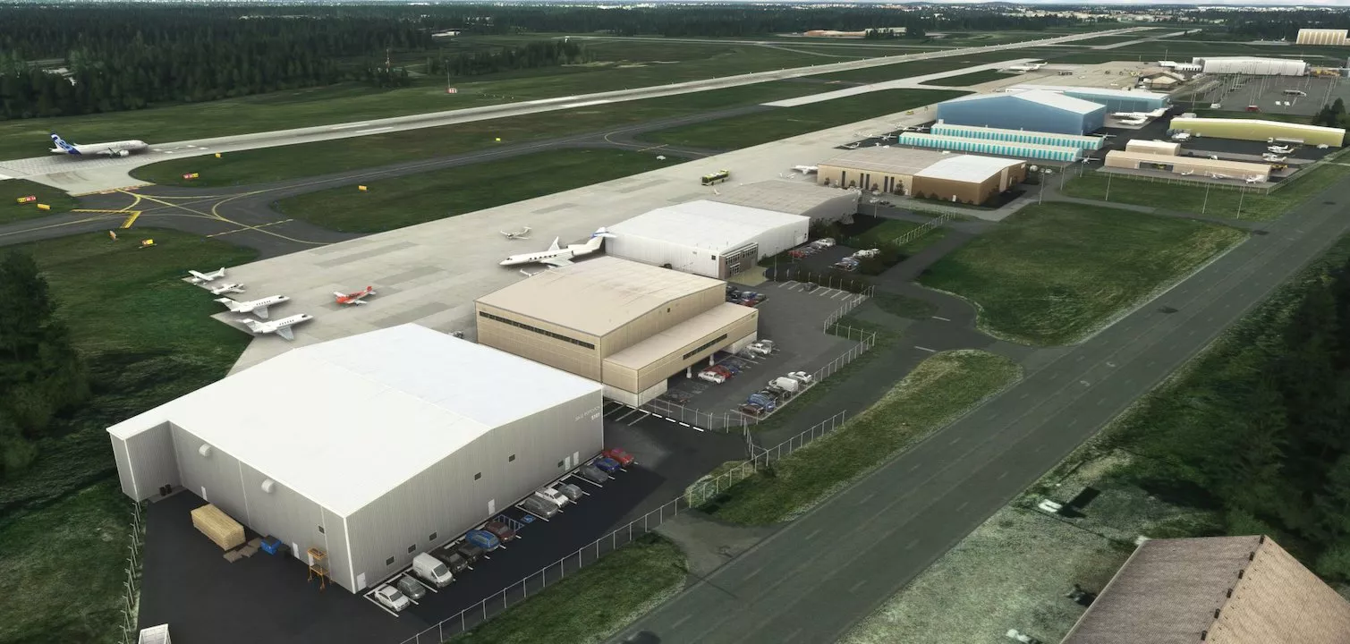 Фото UK2000 Scenery – KGYY Gary/Chicago International Airport v1.0.3 - скачать