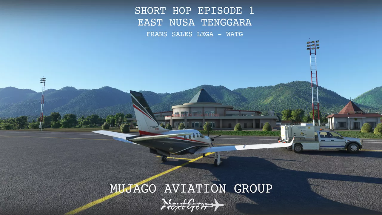 Фото Mujago Aviation – WATG Frans Sales Lega Airport / East Nusa Tenggara – Short Hop Episode 1 v1.0.0 - скачать