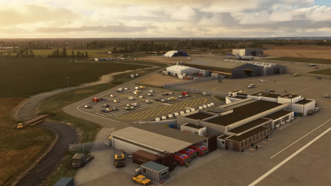 Фото Burning Blue Design – EGMD Lydd Airport v1.3.8 - скачать