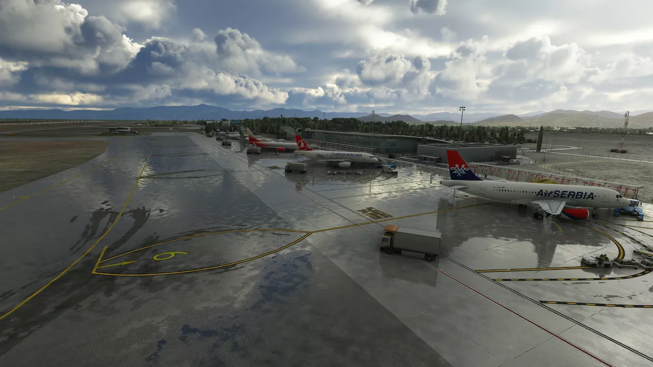 Фото Orbx – LYPG Podgorica Airport v1.1.0 - скачать