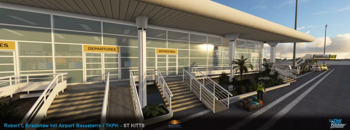Фото TropicalSim – TKPK Robert L. Bradshaw International Airport / St. Kitts v1.0.0 - скачать