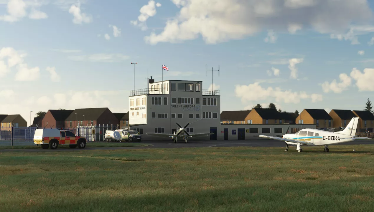 Фото Burning Blue Design – EGHF Lee–On–Solent Airport v1.1.0 - скачать