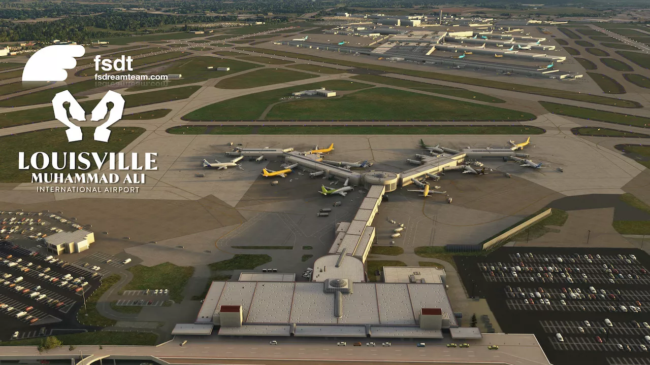 Фото FSDreamTeam – KSDF Louisville Muhammad Ali International Airport v1.2.0 - скачать